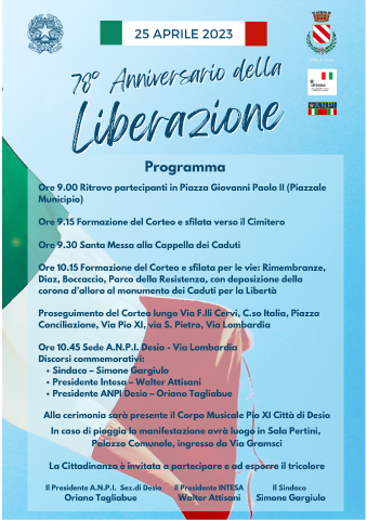 ANNIVERSARIO DELLA LIBERAZIONE