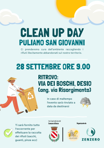 Clean Up Day – Puliamo San Giovanni 
