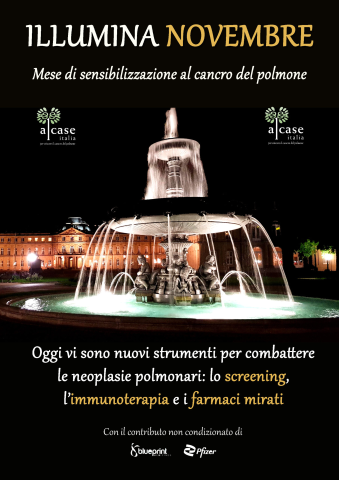 ‘Illumina novembre’, il Comune aderisce alla campagna contro il cancro al polmone