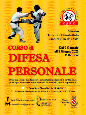 Corso di Difesa Personale