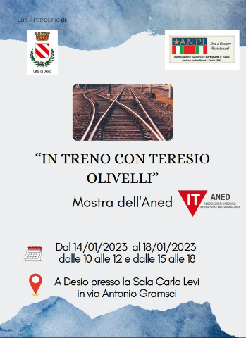 In Treno con Teresio Olivelli – mostra a cura di ANED