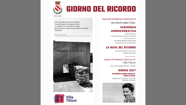 GIORNO DEL RICORDO –  NORMA CHI?