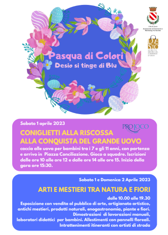 PASQUA DI COLORI – DESIO SI TINGE DI BLU