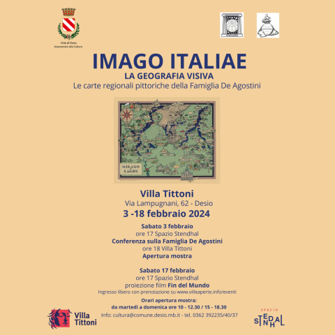 Imago Italie la geografia visiva – I De Agostini e la cartografia